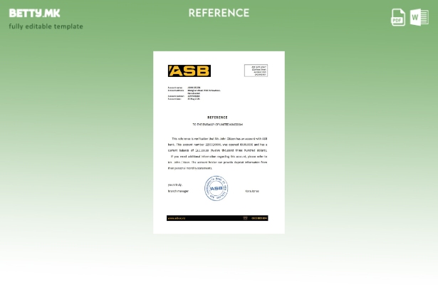 референтен шаблон ASB во модерен стил на Нов Зеланд